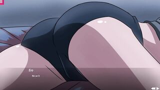 Grabbing Hinata's big butt at Naruto's house - Naruto Game - Sarada Rising
