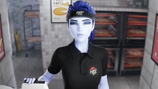 Widow Gets Dicked Down At Work