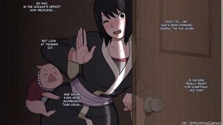 Tsunade ""Trains"" Sakura With Her Futa Cock ♥ Naruto Comic