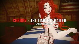 CherryErosXoXo VR Vintage Pornstar Gives you 1st Blowjob & Titfuck Ever!