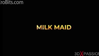Milk Maid 3D Cartoons. Misterious Futanari BDSM Labaratory.