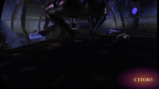 Citor3 VR alien dominatrix blowjob and reverse cowgirl