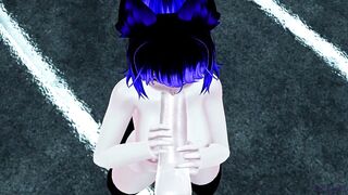 Horny Slut Takes Your Cock Down Her Throat at the Gas Station and Gags From Your Size