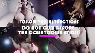 Busty Goth Gf Vs Futa BBC - Round 1