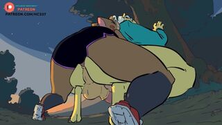 FUTANARI FURRY IN THE PARK HENTAI STORY | HOTTEST FUTA FURRY HENTAI ANIMATION 4K 60FPS