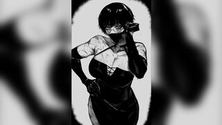 Maki Zenin mommy Jujutsu Kaisen sexy manga edit funked up Phonk