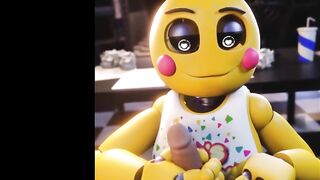 FNAF CHIKA PLAYING WITH YOU IN PIZZERIA | FIVE NIGHTS AT FREDDY HENTAI ANIMATION 4K 60FPS