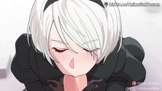 Yorha 2B FaceFucked in Clone City