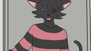 Halloween Threesome (Furry Hentai Animation)