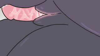 Halloween Threesome (Furry Hentai Animation)