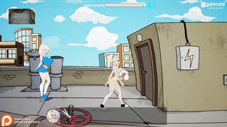 Cumpussy 01 Fuckerman - Sucking the ass and dick of the beautiful Russian blonde gay