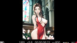 Met Aerith at the Church and made sure Lord knows what we're doing with our sins
