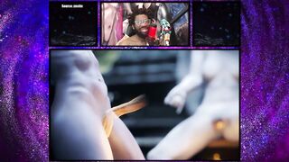 Tight Bald Pussy Minthara And Mizora Gets Fingered With Magic