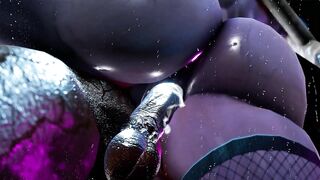 Widowmaker gets fucked in the rain