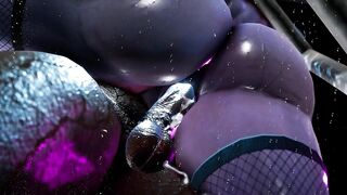 Widowmaker gets fucked in the rain