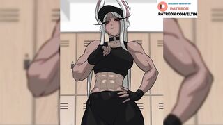 Rumi Usagiyama Hot Fucking In Gym And Getting Cum On Face | Hottest My Hero Academia Hentai 4k 60fps
