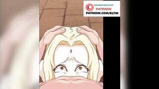 Tsunade Do Amazing Deep Blowjob And Getting Big Cum In Mouth |Hottest Naruto Hentai 4k 60fps