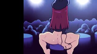 CUTE FURRY GIRL EVENING SHOW HENTAI STORY ANIMATION