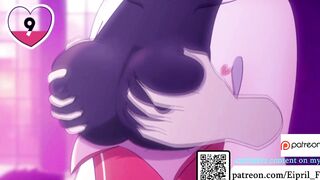 Hot Anime Schoolgirl Took So Much Love - Animated Hentai