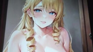 Princess slut for cumshot JIZZ TRIBUTE