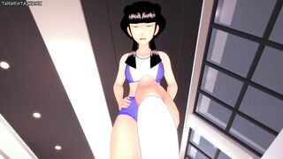 Mai Gives You a Footjob To Train Her Sexy Body! Avatar The Last Airbender Feet Hentai POV