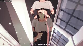 Mikasa Ackerman Gives You a Footjob To Train Her Sexy Body! Attack on Titan Feet Hentai POV