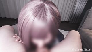 ????【aliceholic13】japanese game cosplay | school girl uniform sex multiple orgasm creampie