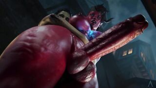 Baldur's Gate Futa Lae'zel x Karlach