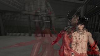 Succubus Mistress CherryErosXoXo VR Destroys Bratty Prisoner by riding his face