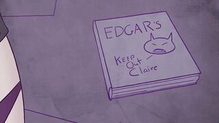 Claire and Edgar cumshot animation