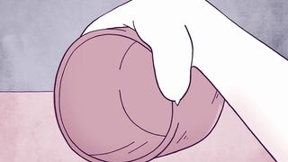 Claire and Edgar cumshot animation