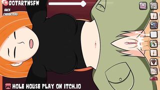 Kim Possible Dripping Creampie Moaning Orgasm - Hole House