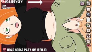 Kim Possible Dripping Creampie Moaning Orgasm - Hole House