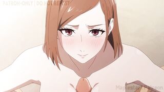 咒术回战|在宿舍不小心撞到钉崎野蔷薇洗澡，被她拉去胸交