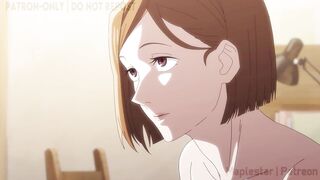 咒术回战|在宿舍不小心撞到钉崎野蔷薇洗澡，被她拉去胸交