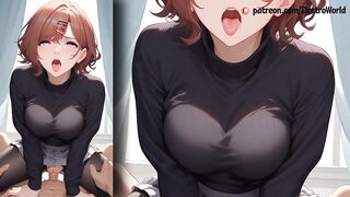 Madoka Higuchi shows perfect breasts and asks you to cum