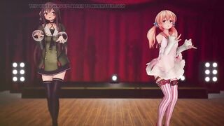 Mmd R-18 Anime Girls Sexy Dancing Clip 268