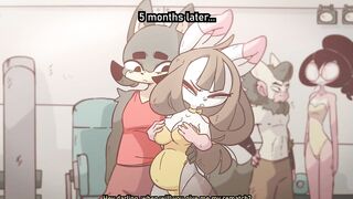 Yumi getting pregnant from zhenzi animation