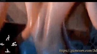 Tranny Triss Merigold baise une fille - Witcher Animated Porno, WtchSx
