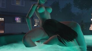 House Party - Sex with Vickie - Female Character - 3d porno