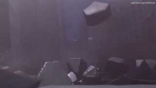 Giantess Tracer in City [Animation]