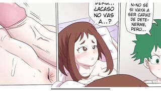 Izuko Midoriya Finds Ochaco UrarakaAnd Ends Up Fucking Her