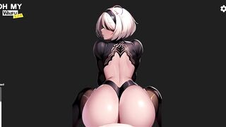 Clapping 2b Fat Ass [OH MY WAIFU]