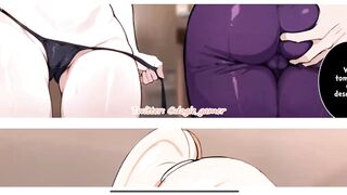 Naruto-ino yamanaka toma un descanso y es follada duro y obtiene un creampie