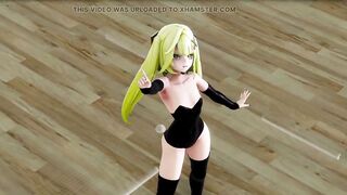 Genshin Impact Faruzan Hentai Dance and Sex Mmd 3D Blonde Hair Color Edit Smixix