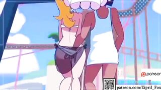 Hot Princess Peach Get Fucked So Rough - Mario Bros Hentai 3D