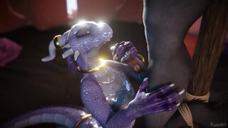 Dragon Princess Milks Good Boy Furry Wolf - Yiff Hentai Animation