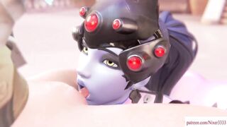 Hot Lesbian Overwatch Hentai Tracer x Widowmaker