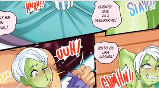 Dragon ball-broly folla fuertemente a chelai