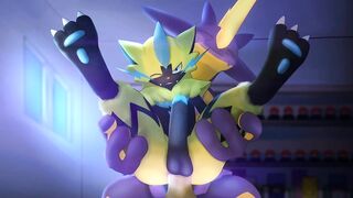 Zeraora & Toxtricity Lewd Training Pokemon Fucking Hentai Animation